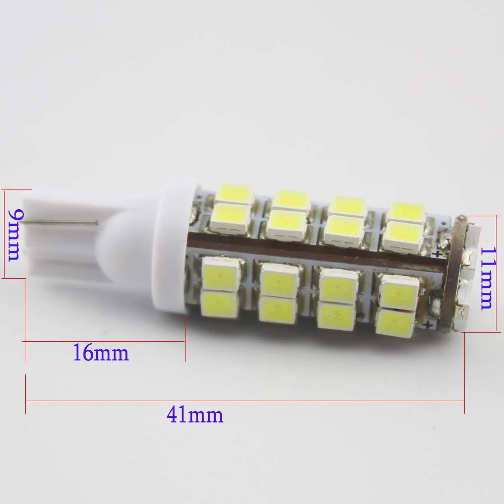 2pcs White T10 168 194 W5W 1210 38 SMD LED Car Side Wedge Light Lamp Bulb