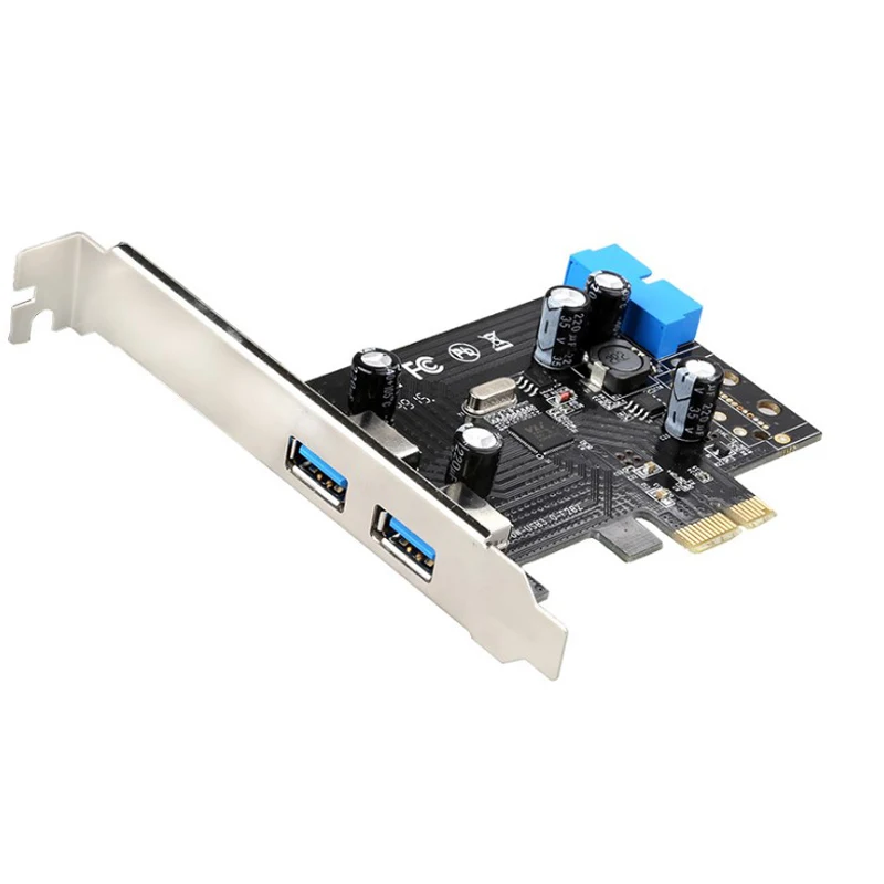 USB 3.0 Expansion card for Desktop PCIE to 2 Port USB 3.0 riser card Add on card