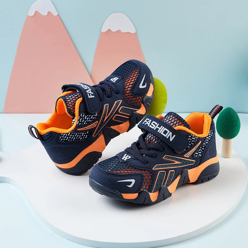 

2021 New Children's Shoes Breathable Child Running Shoes Light Toddler Boy Shoes for Boys Outdoor Walking Kid Fooywear GTU023