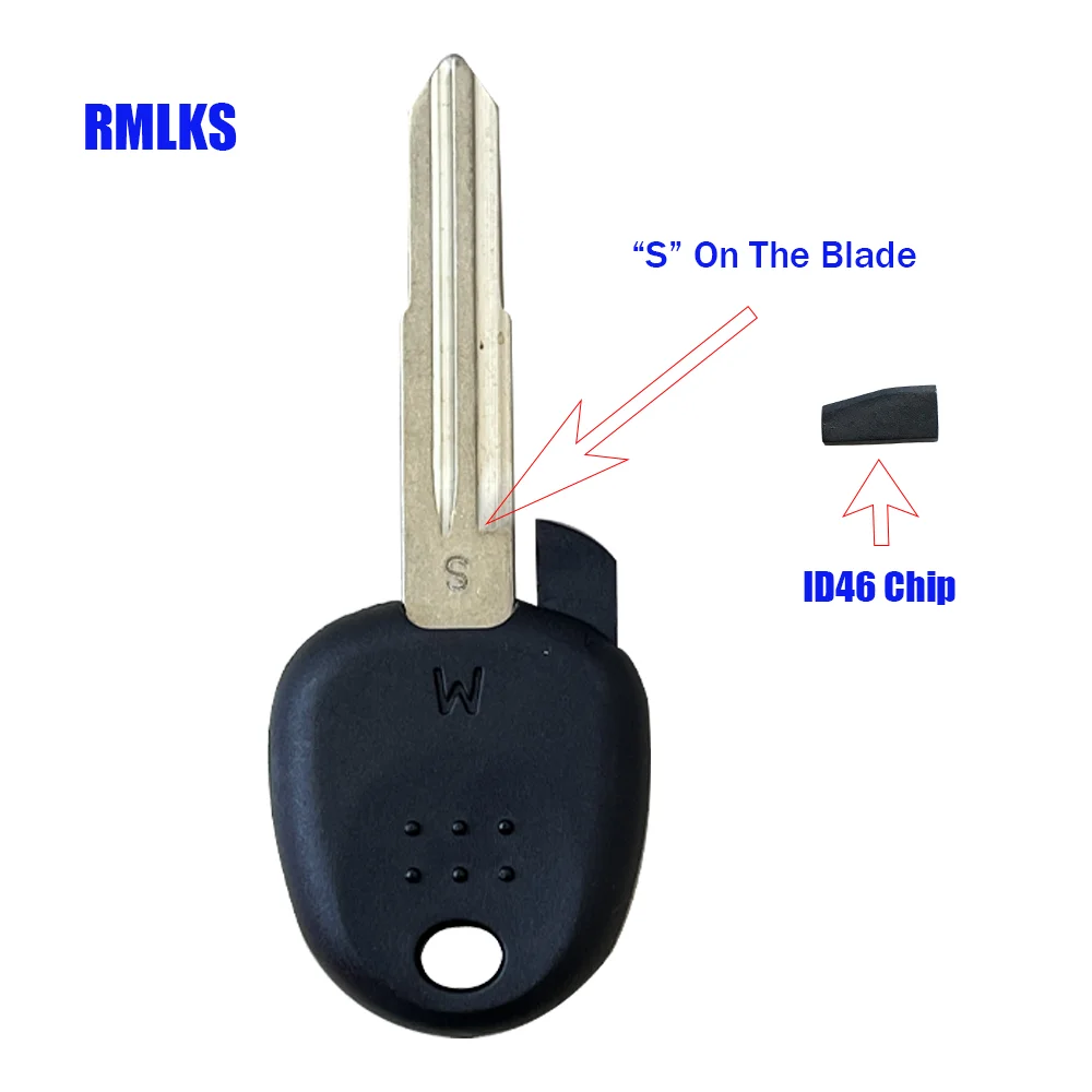 New Transponder Key ID46 Chipped Ignition for HYUNDAI Accent Coupe Santa Fe Elantra Tucson Getz  Lavita Tiburo Verna Car Key