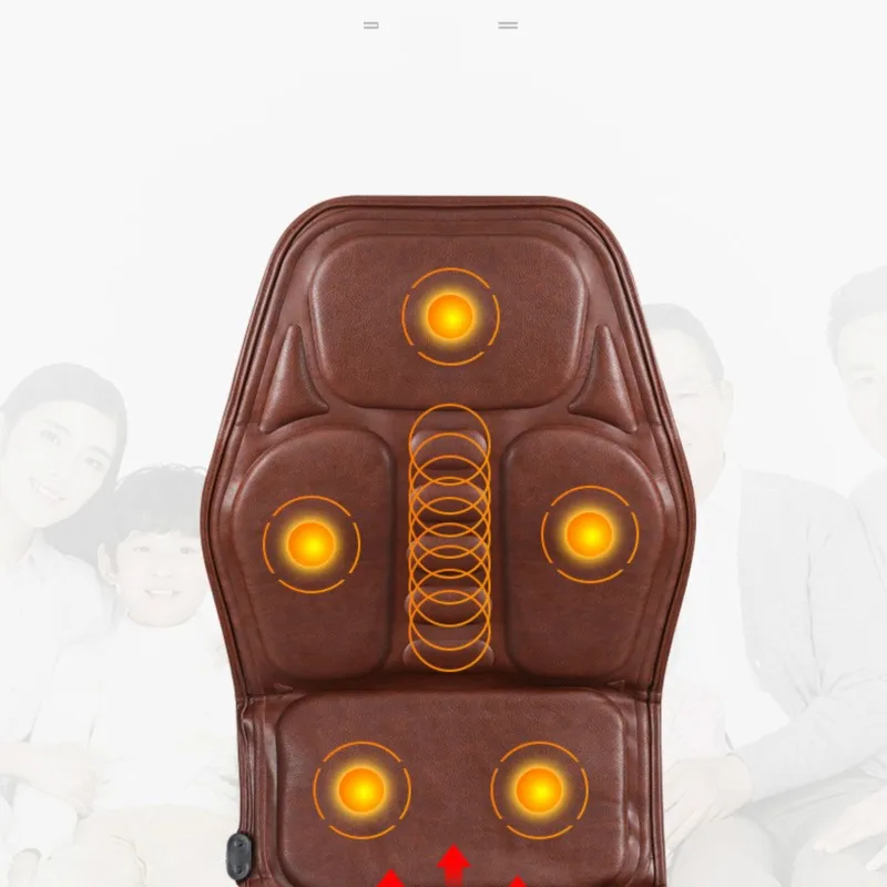 Car massage pad cervical vertebra neck waist car home massage cushion 2 and 1 body massager health care