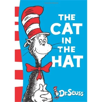 DIE KATZE IM HUT Durch Dr Seuss Cchildren Bücher Baby Lernen Usa Englisch Geschichte Buch für Kinder Pädagogisches Spielzeug