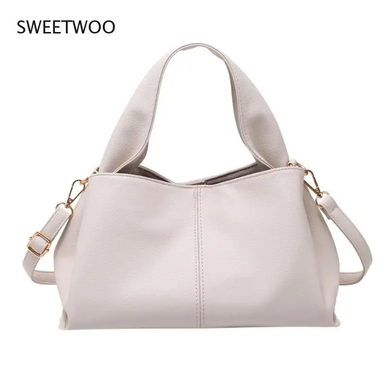 PU Leather High Capacity Crossbody Bag 2021 Fashion High Quality Lady Travel Luxury Shoulder Handbag and Purses