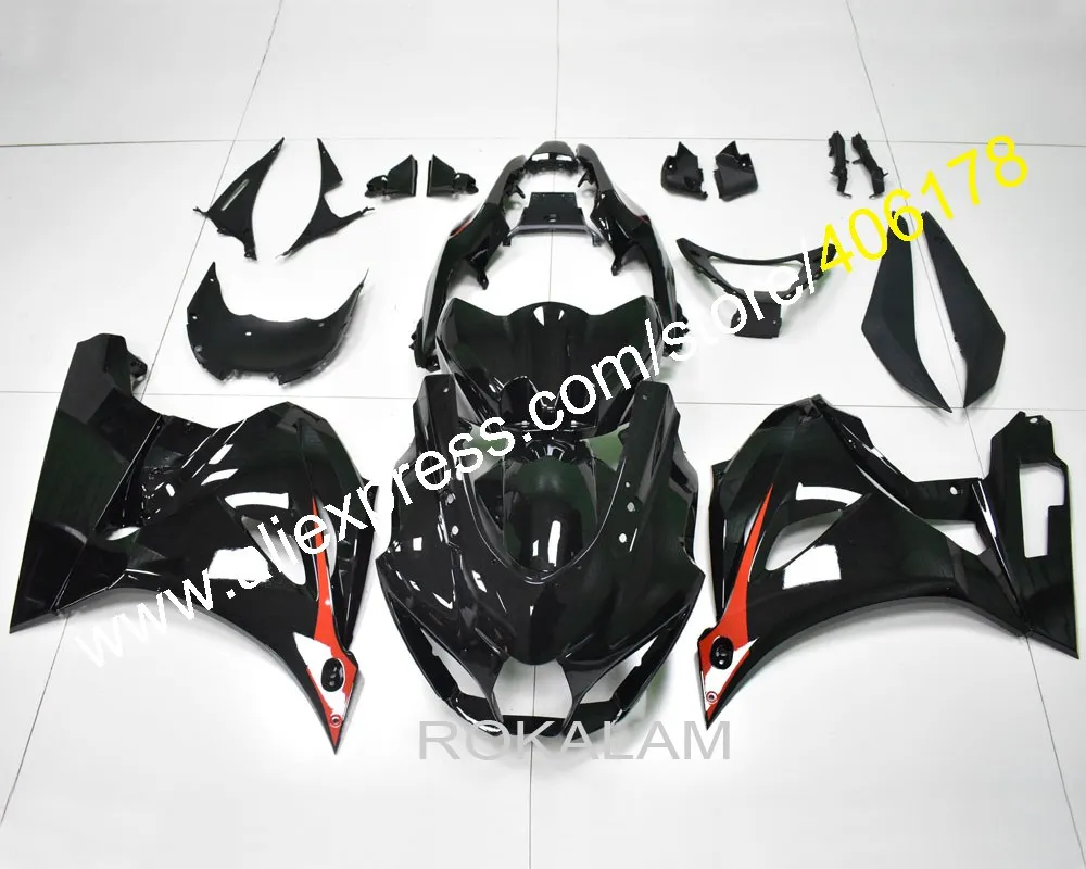 Body Kit For Suzuki GSXR1000 2017 2018 2019 GSX-R1000 GSX R1000 K17 17 18 19 Black Motorbike Fairing (Injection Molding)