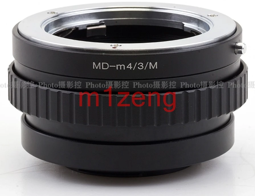 

MD-M43 Macro Focusing Helicoid Adapter for minolta md mc Lens to panasonic M43 em1 em5 em10 gh4 gh5 gf8 GF3 E-P1 EPL7 camera