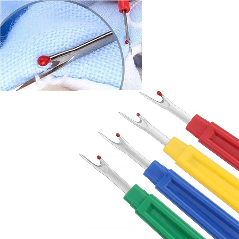 Set Sewing Seam Ripper Thread Seam Remover Stitch Unpicker Thread Cutter Tool with Trimming Scissors DIY Quilting Sewing Tools