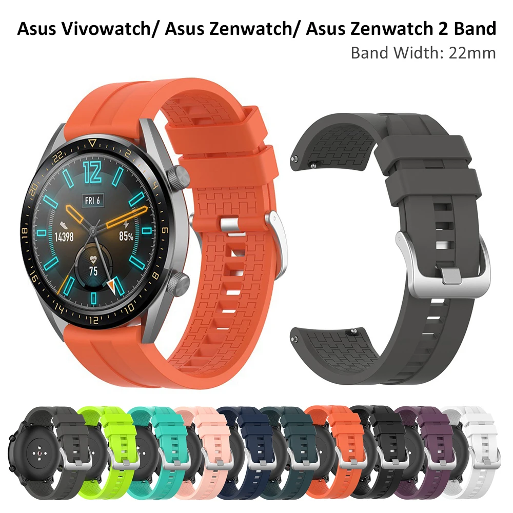 Band Strap for Asus Vivowatch/ Asus Zenwatch/ Asus Zenwatch 2 Watchbands Replacement for Garmin Vivoactive 4 Wrist Band 22mm