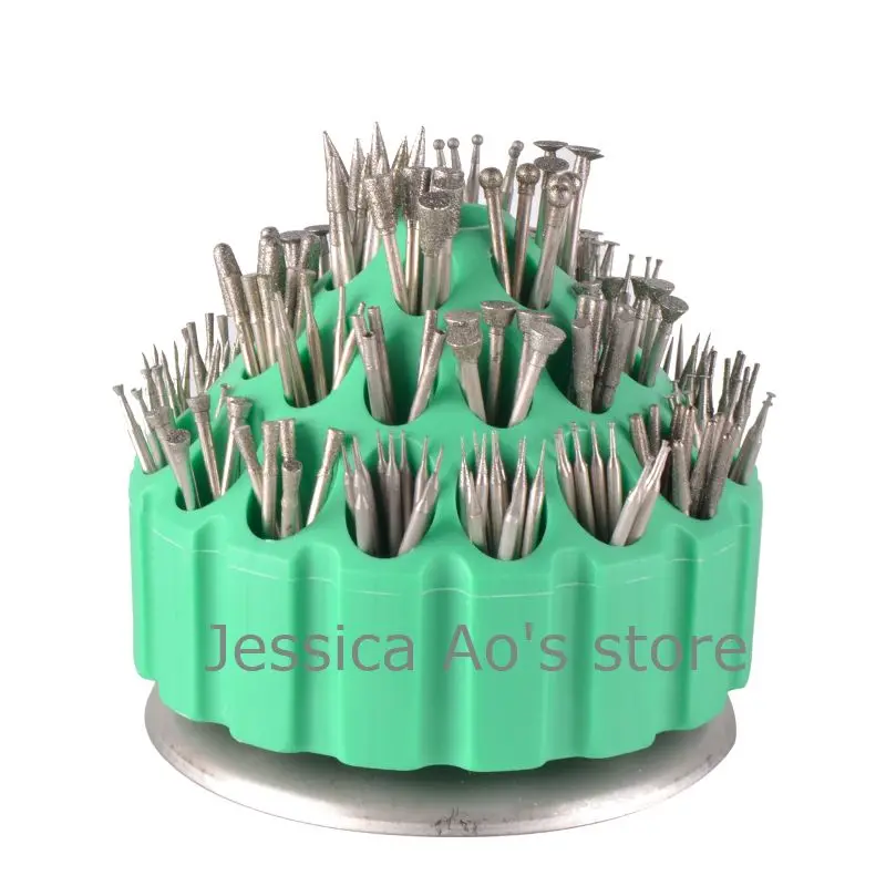 

30-265pcs Set Electric Diamond Grinding Head Jade Carving Tools Set Raw Stone Grinding Peeling Jade Carving Bits Drill Needle