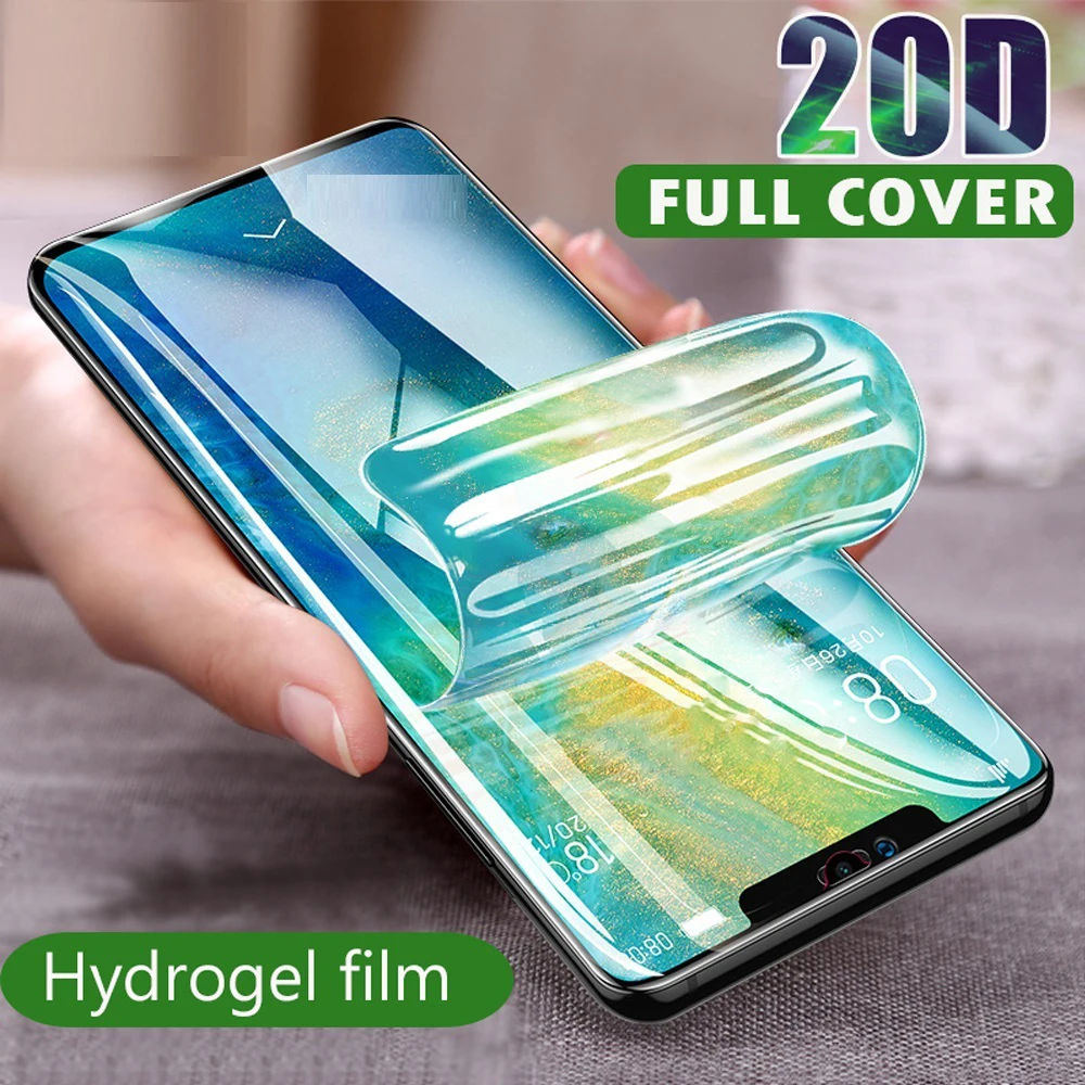 Hydrogel Film Phone Protective full cover for Meizu Pro 7 6 Plus 5 HD Phone Screen Protector on Meizu 16 Plus 15 Lite Not Glass