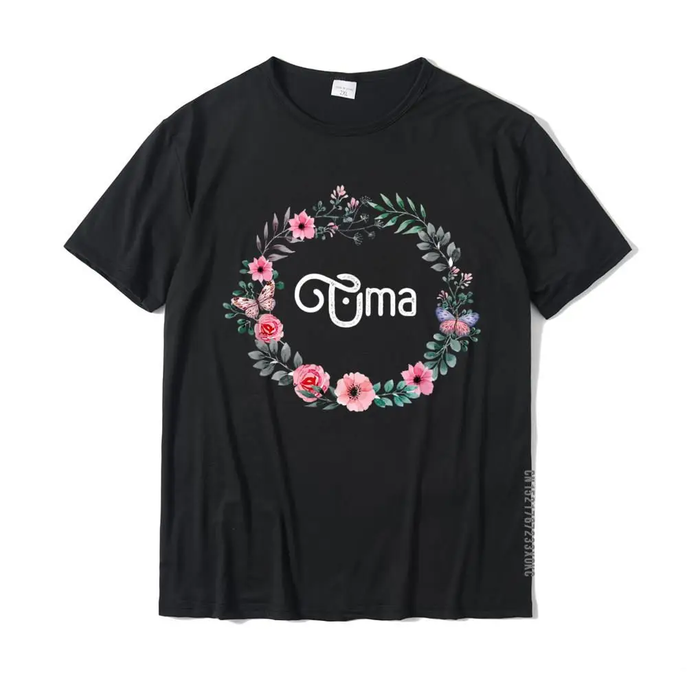 Mother's Day Gift For Dutch Grandma Men Women Floral Oma Tee Casual Men T Shirt New Arrival Cotton Tops Shirt Group