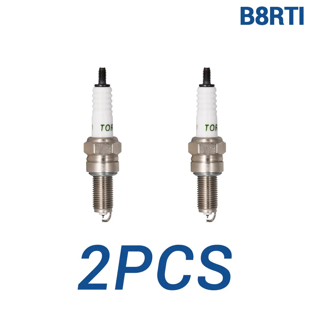 2-8PCS Iridium Pin Terminal Spark Plugs TORCH B8RTI Replace for