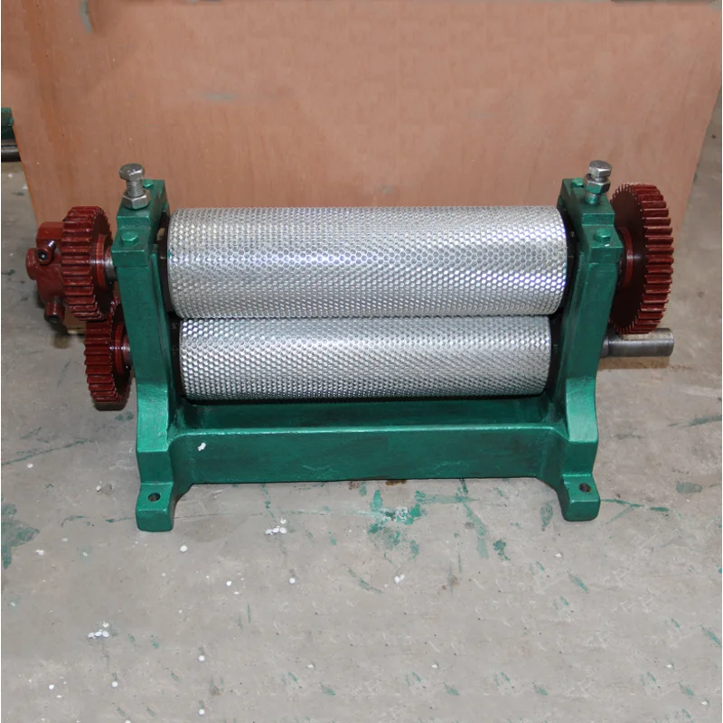 manual beeswax comb foundation machine BFM-250M Manual nest base machine Roller aluminum alloy base gold nest machine