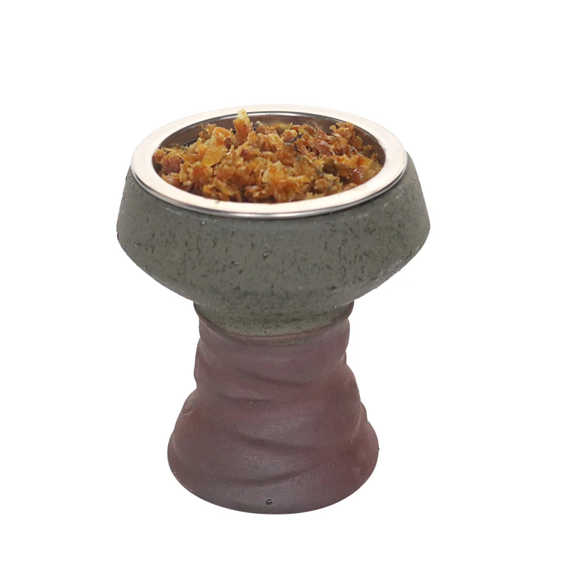 Ceramic Hookah Bowl with Net Nargile Sheesha Narguile Chicha Cachimbas Dschinni Shisha Bowl Hookah Head Accessories