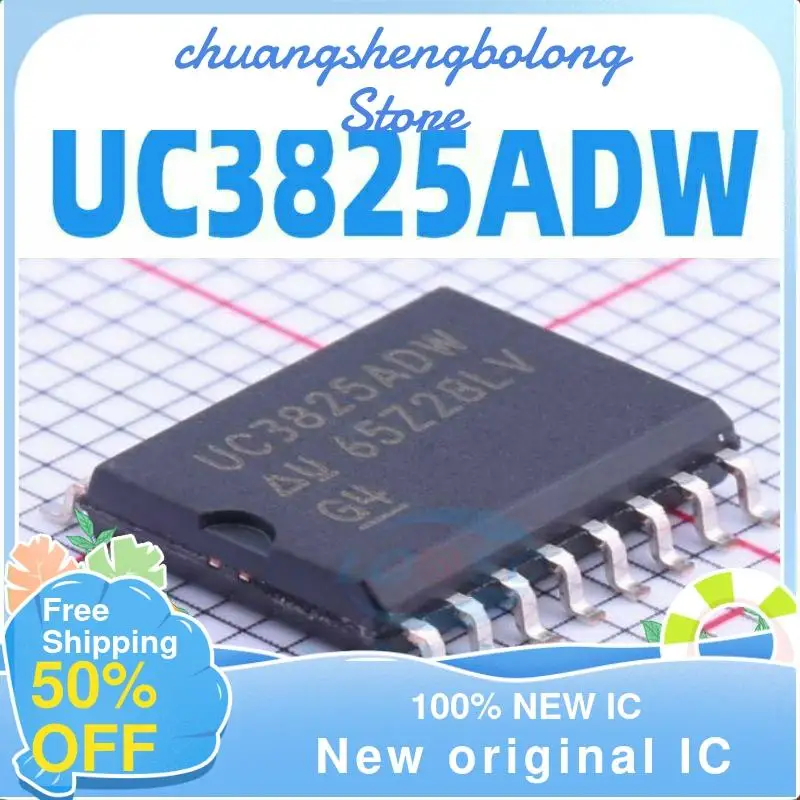 

5 шт. UC3825ADW UC3825A SOIC-16 UC3825ADWTR новый оригинальный IC