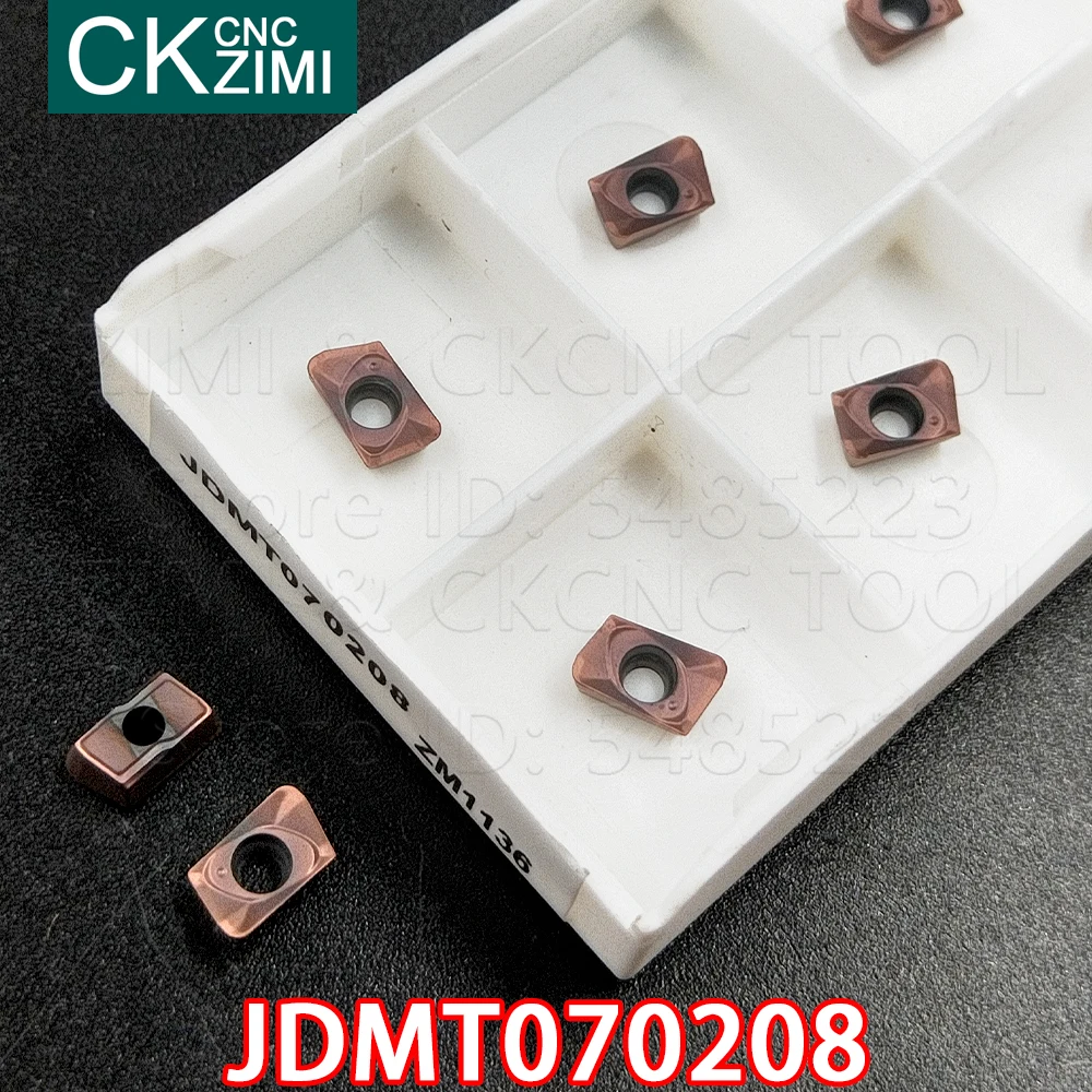 Fresadora de metal com inserções de carboneto para azulejos, fresadora indexável, máquina de usinagem cnc, "para espessura reduzida 1136 jdmt 070208
