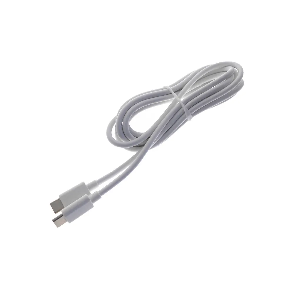 2 meter 5A 100W white USB C To USB Type C Cable PVC USBC PD Fast Charger Cord USB-C Type-c Cable 2m C-C cable