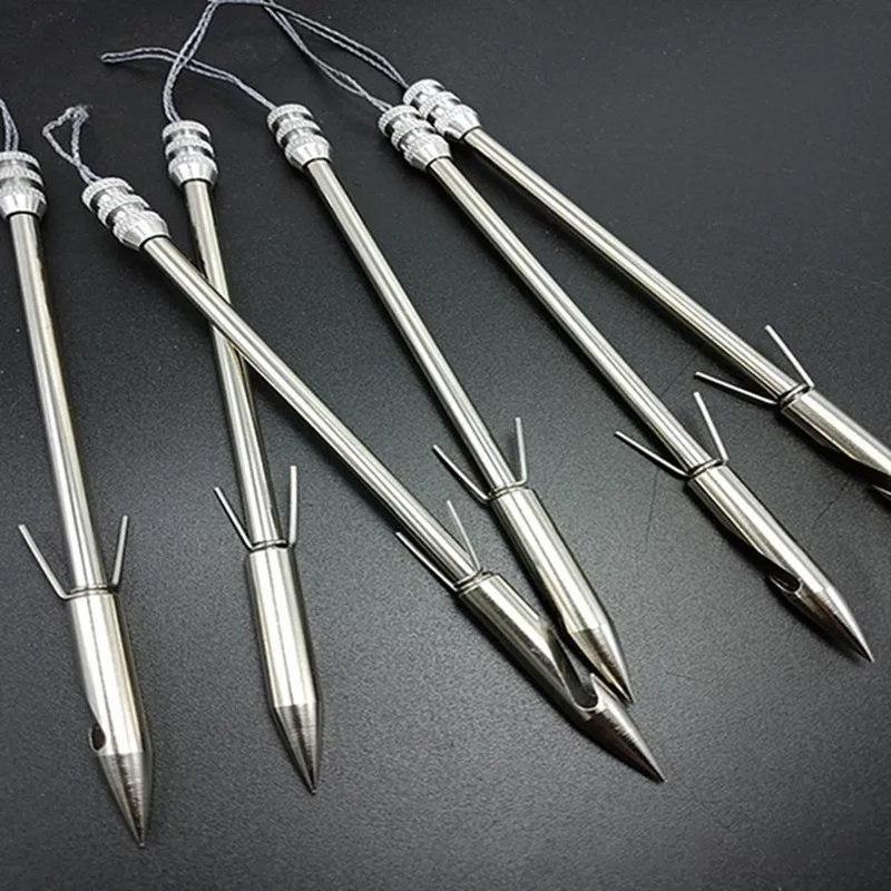 20/50 Pcs Slingshot Fish Bullet Dart Super Hard Seamless Stainless Steel Flying Shark Dart Fish Gun Fishing Wheel Fishing Arrow