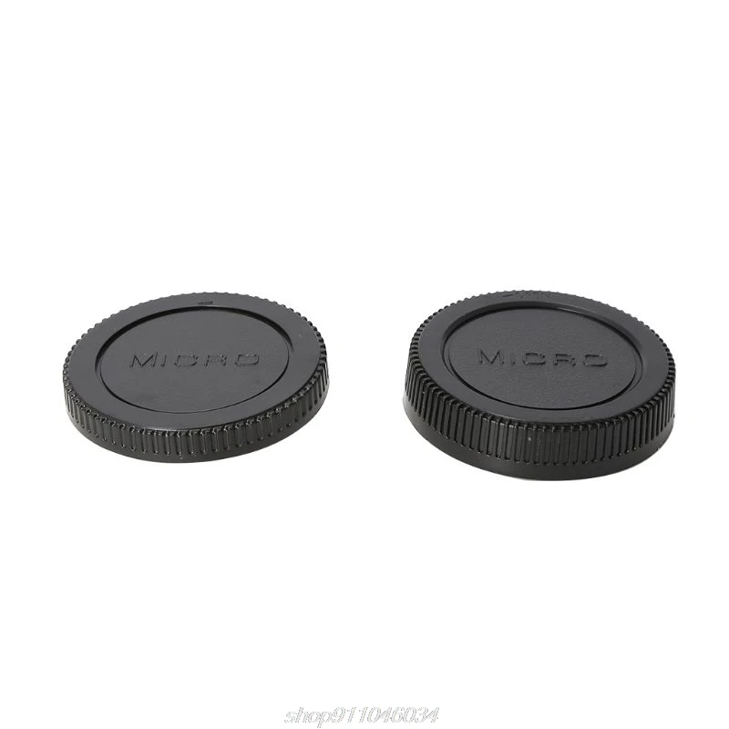 Camera Body Cover Rear Lens Cap Protection Dustproof Plastic Replacement for Olympus Panasonic Micro 4/3  N19 20 Dropshipping