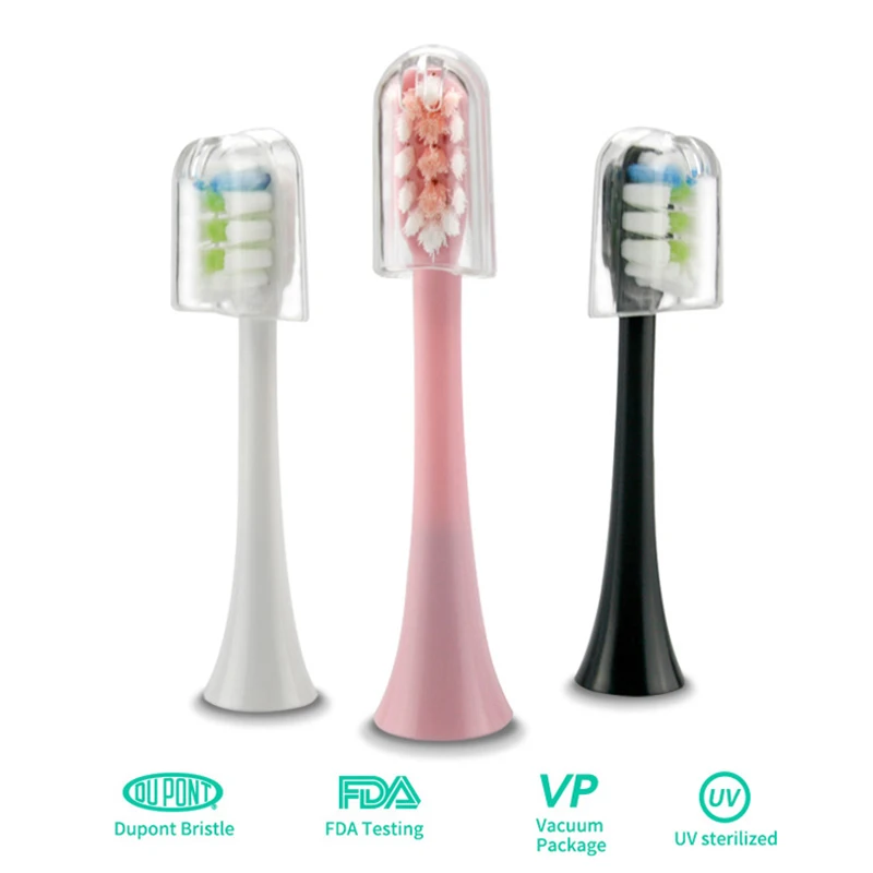 X3 Electric Toothbrush Heads Foodgrade Bristle Replacement Tooth Brush Head Nozzles with Anti-dust Cap Daily Hygiene Care Yunchi