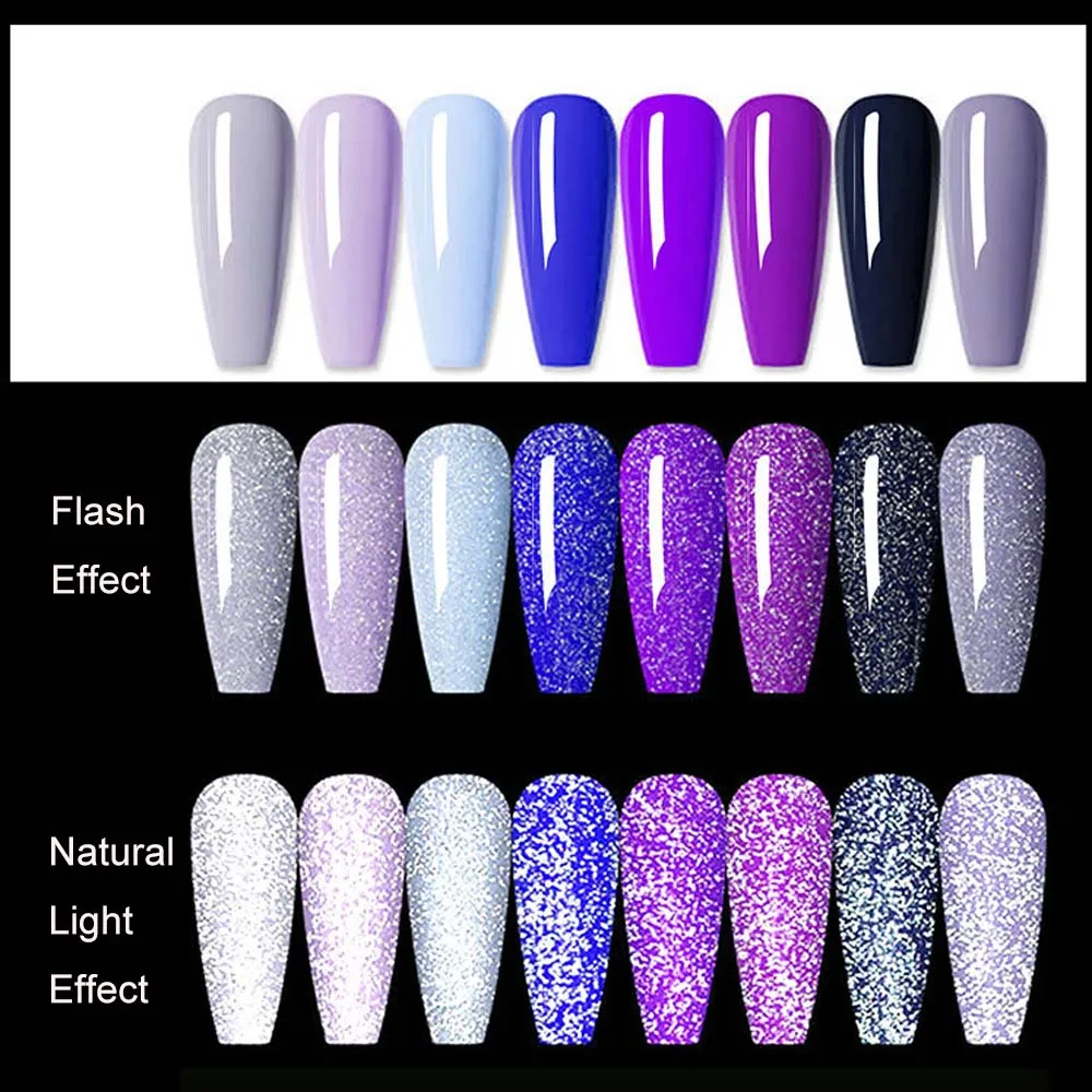 8Ml Fonkelende Diamant Top Coat Voor Nail Gel Polish Soak Off Uv Primer Gel Lak Semi Permanente Alle Voor manicure