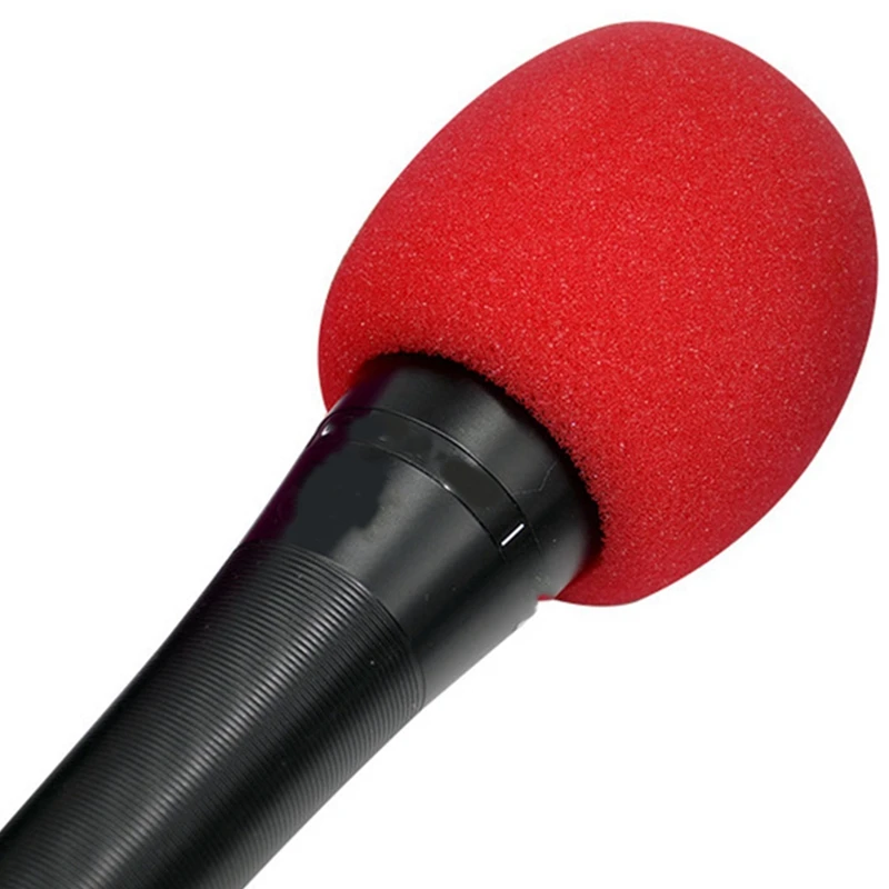 RISE-5 قطع بلون غير المتاح ميكروفون غطاء غبار غطاء ميكروفون سميكة ميكروفون انفجار غطاء ل KTV