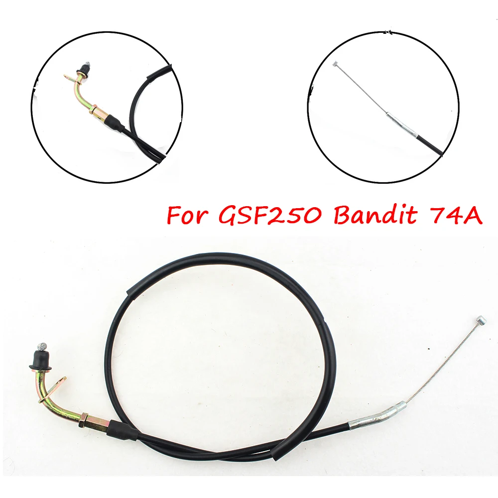 

For Suzuki GSF250 GSF 250 Bandit 74A Motorcycle Replacement Throttle Cable Line Emergency Throttle Wire Cable