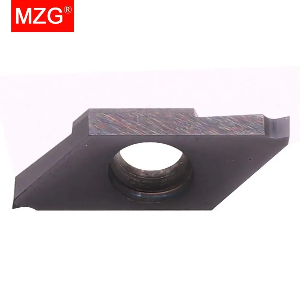 Mzg 10 Peças Ctp Ctpa Fln Zm680 Peças Pequenas Cnc Usinagem de Grooving Porta-ferramentas de Corte Inserções de Carboneto Sólido Aço Inoxidável