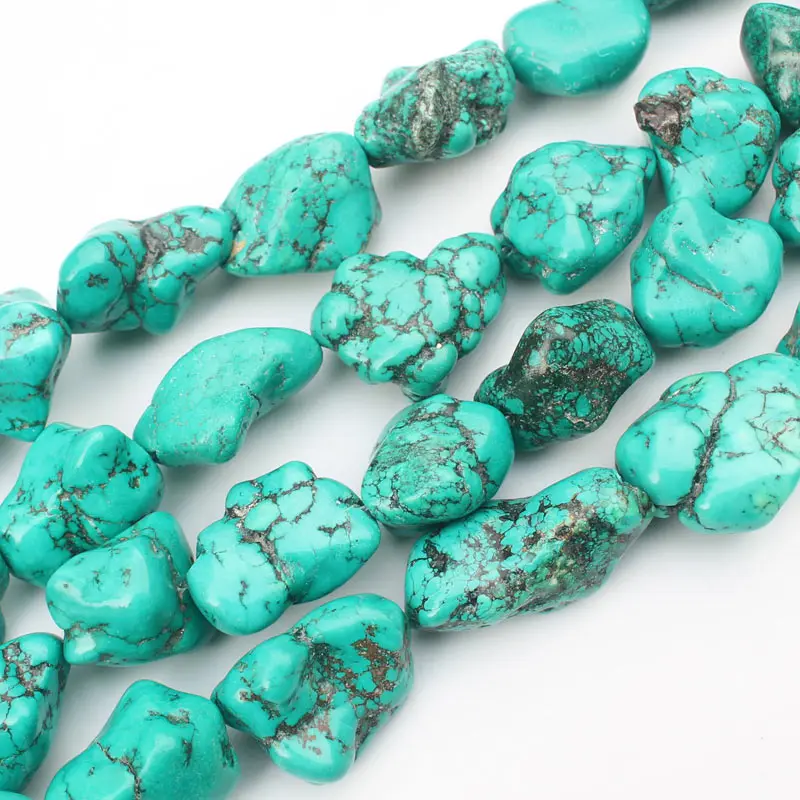 

Natural Turquoises Blue/Green Irregular Beads 5-30mm 15inch ,DIY Jewelry Making Beads ,We provide mixed wholesale for all items!