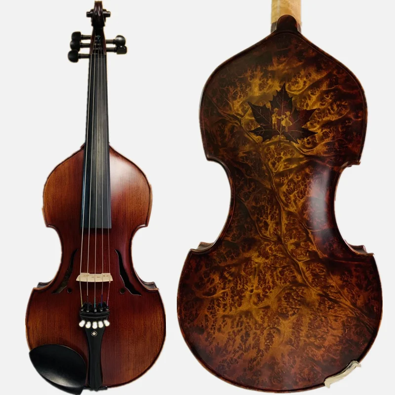 

Strad style SONG Master bird's eye 5 strings 16" viola,huge and powerful sound #14505