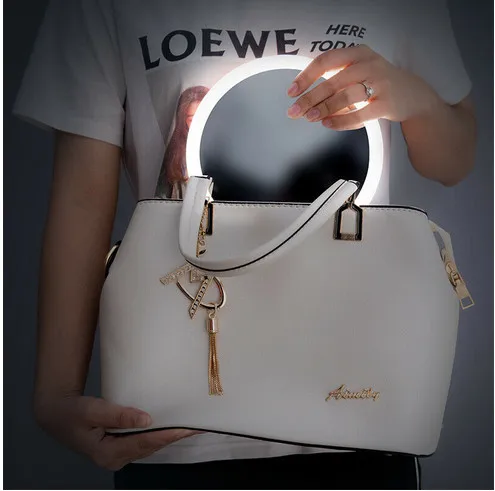 3 Color Modes 1X Magnifying LED Makeup Mirror Light USB Rechargeable Vanity Mirror Lamp Table Mirror Lights With Touch Switch