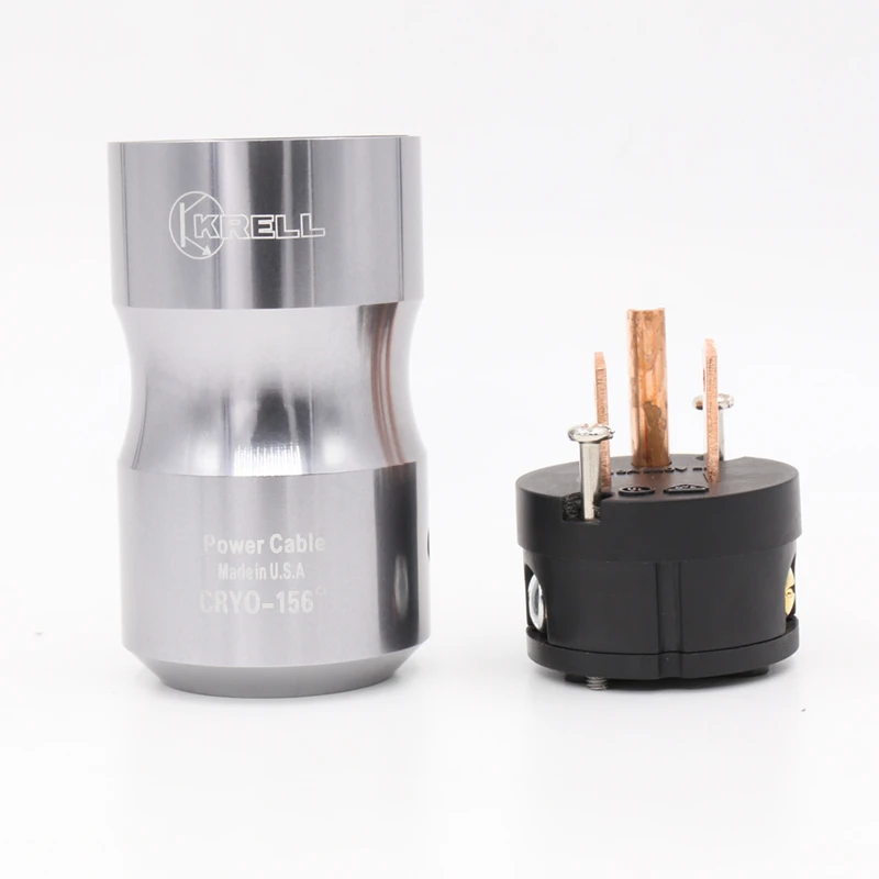Connecteur d'alimentation HiFi Schuko, Version ue/US, connecteur Audio IEC Transparent