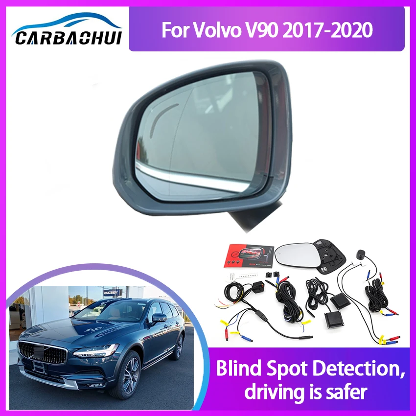 Car Blind Spot Mirror Radar Detection System for Volvo V90 2017-2020 BSD BSA BSM Microwave Blind Spot Monitor Radar Detectors