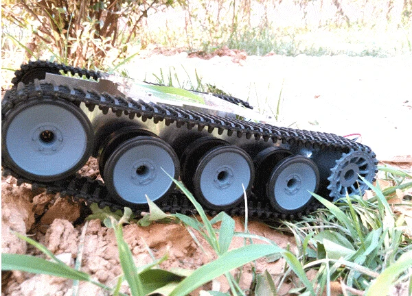 SN1800 Metal Aluminium alloy Robot Tank Chassis Rugged Powerful Supper big Rot-5 tracked off-road vehicle robot chassis