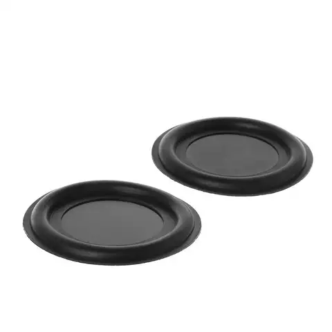 우퍼 진동 멤브레인 66mm 베이스 라디에이터 패시브 스피커 서브 우퍼 DIY 수리 키트, 2 개