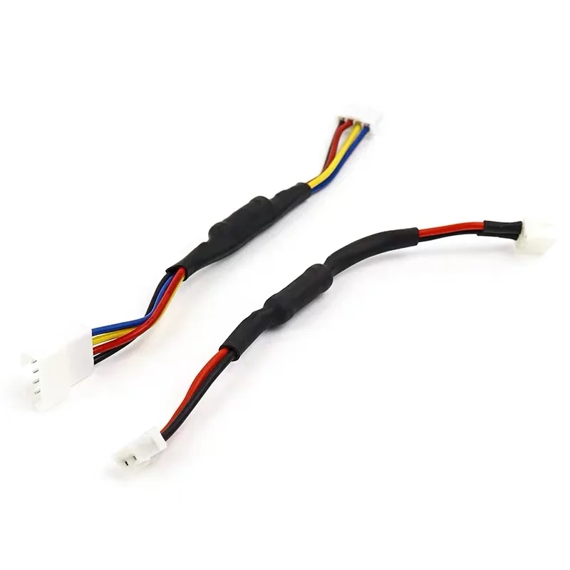 PC Graphics card Fan Resistor Cable PH2.0 2/4 Pin Male to 2/4Pin Female Connector Reduce Fan Speed Noise Resistor Slow down cord