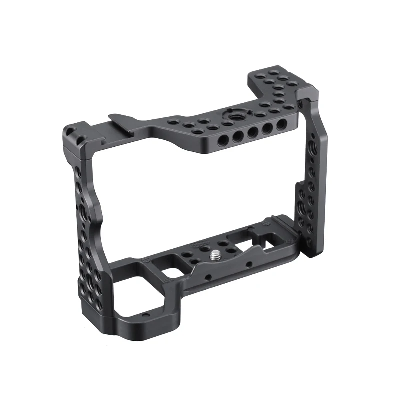 Aluminium Alloy Camera Cage for Sony A7R4 Camera Rabbit Case with 1/4 and 3/8 Inch Screw Holes for Handles Monitors