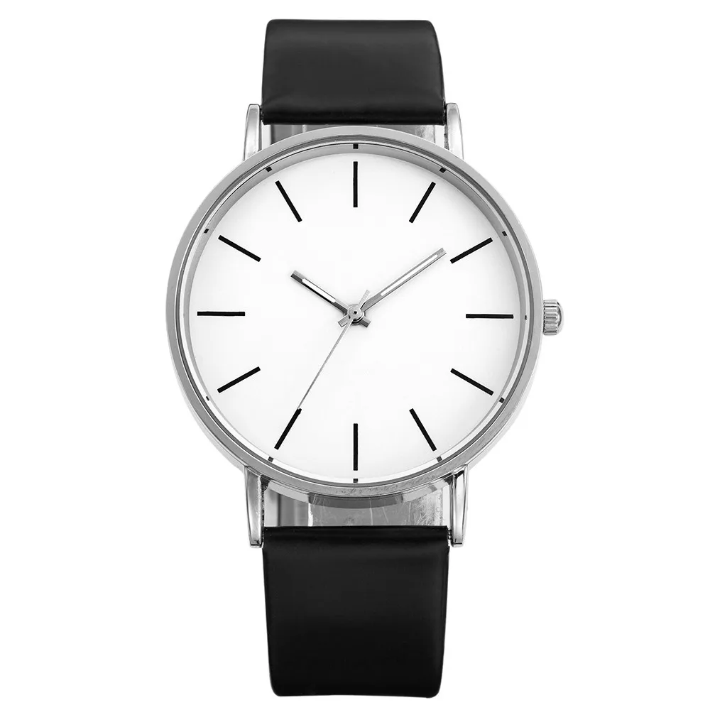 

Men's Watch Top Brand Luxury Minimalist Wristwatch Leather Strap Analog Quartz Casual Clock Sports Ceasuri erkek kol saati