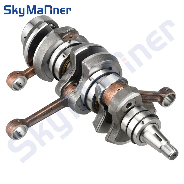 6H3-11400 Crankshaft Assy For Yamaha Outboard Engine 2 stroke 60HP outboard  motor Parsun 60HP 6H3-1140-03 69D-W1140-01 - AliExpress 34