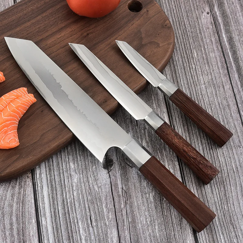 Factory Sharp Damascus Kitchen Knife Japanese Style Chef Knife Multi-function Household Fruit Knife Best Gift Set Knife