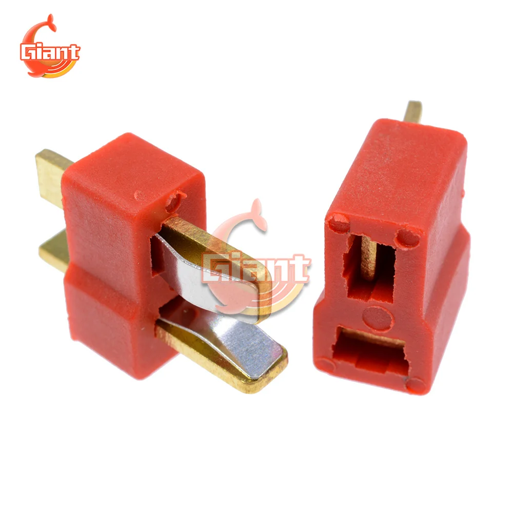 20pcs T Plug Male Female Connector ESC RC Lipo Battery Helicopter For Deans 5Pair T Type Male Female Adapter Connector