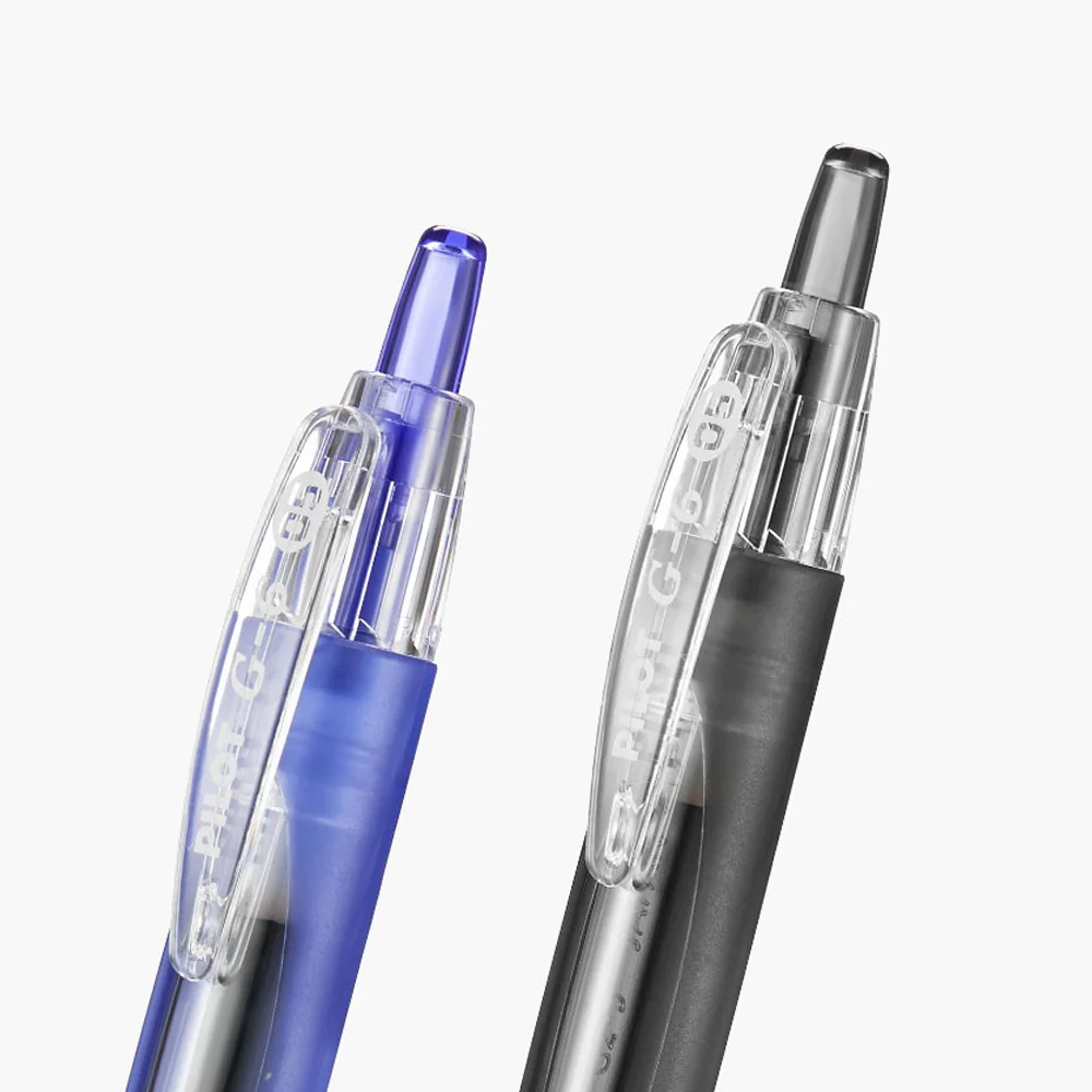PILOT BL-G6 Press The Neutral Pen Streamline Penholder Ergonomic Design Student Office Writing Signature Pen Can Change The Core
