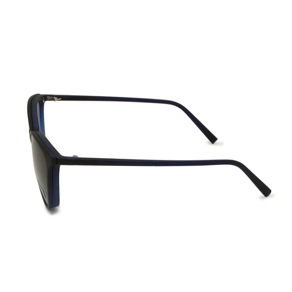 TR90 Magnetic Eyeglasses Frame Women Cat Eye Spectacle Frame With Polarized Clip On Sunglasses Clip Shades Uv400 for Female