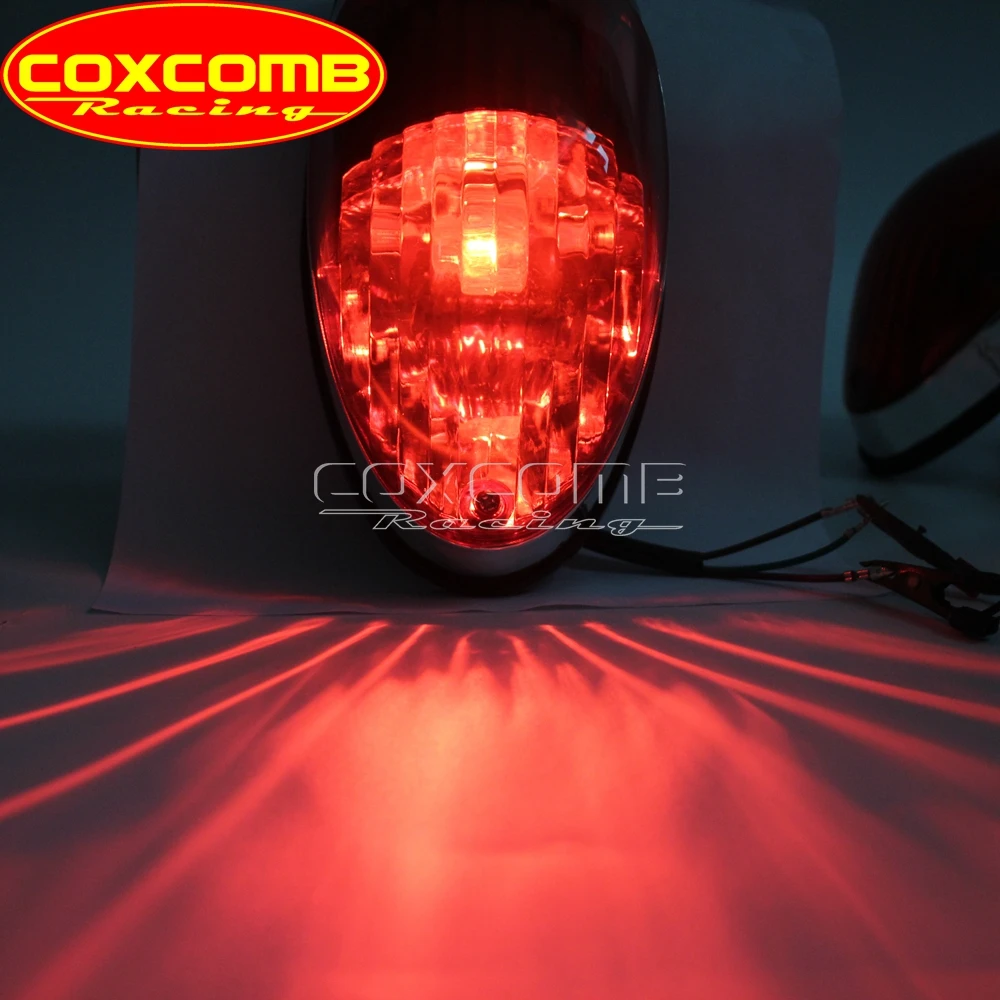 Motorcycle Taillight Tail Brake Stop Light For Honda VTX 1300 1500 1800 Yamaha Suzuki Chopper Kawasaki Vulcan 900 Classic VN900C