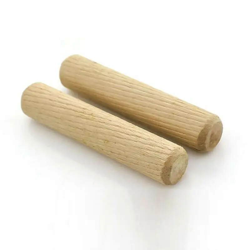 

Wooden Hardwood Dowel Fluted Pins Stick Rods Cabinet Drawer Round Fluted Wood Craft Furniture Connector Fitting M6 M8 M10 M12