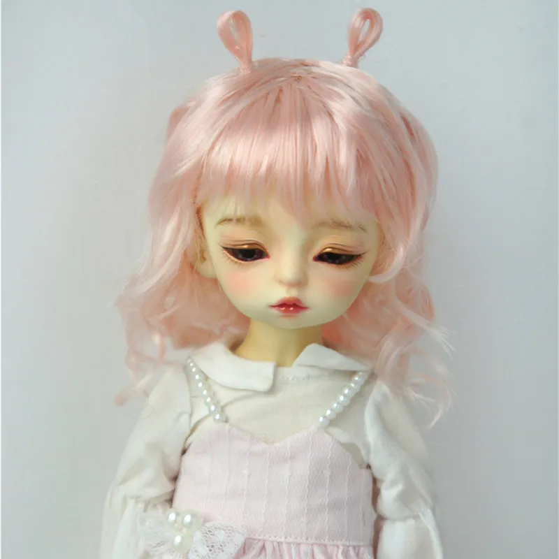 JD544  1/6 1/4 1/3  Lovely Snail Feeler BJD Wigs  6-7inch 7-8inch 8-9inch YOSD MSD  SD  Synthetic mohair Doll accessories