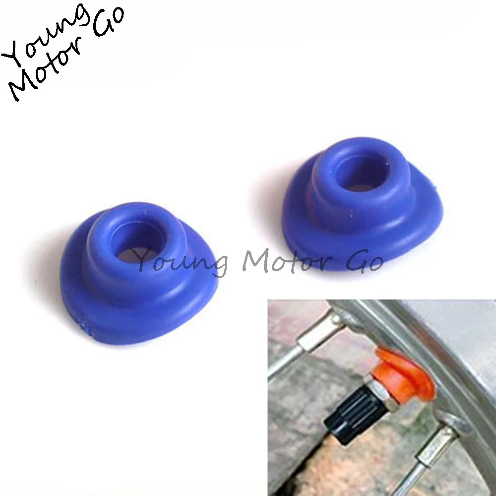 Silicone Air Valve Dust Mud Guards Mouth Washers Seal Gasket Fit EXC SX SXF XC CRF YZF HONDA Yamaha KAWASAKI