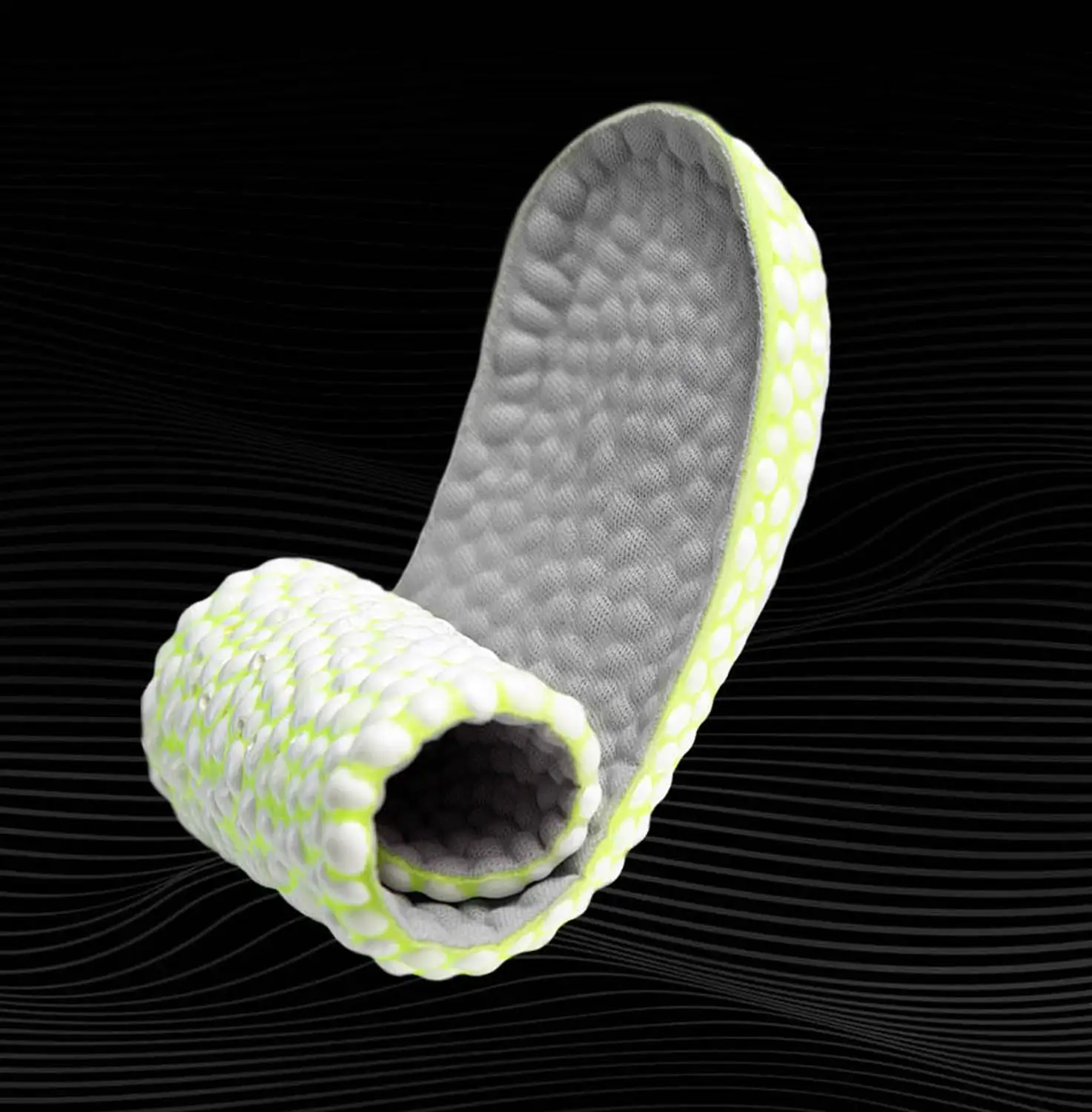 Youpin SKAH Popcorn ช็อตยืดหยุ่น Insoles Breathable ระงับกลิ่นกายเพิ่ม Insole ใส่ผู้หญิงผู้ชายรองเท้าฟุต Soles Pad Insoles