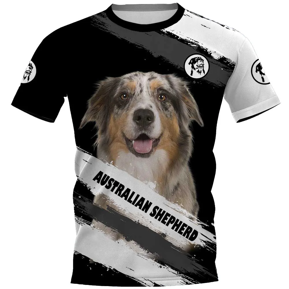 HX Belgian Malinois T-shirt 3D Graphic Dog Better Than Life T-shirts All Print Animals Pullover Tees Harajuku Streetwear