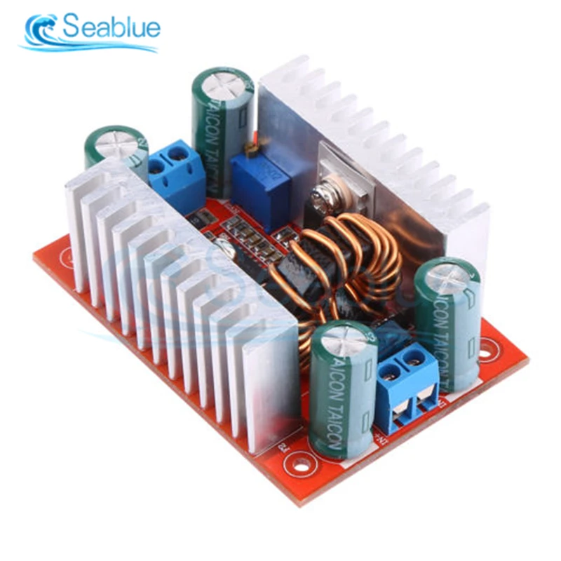 DC 400W 15A Step-up Boost Converter Constant Current Power Supply LED Driver 8.5-50V to 10-60V Voltage Charger Step Up Module