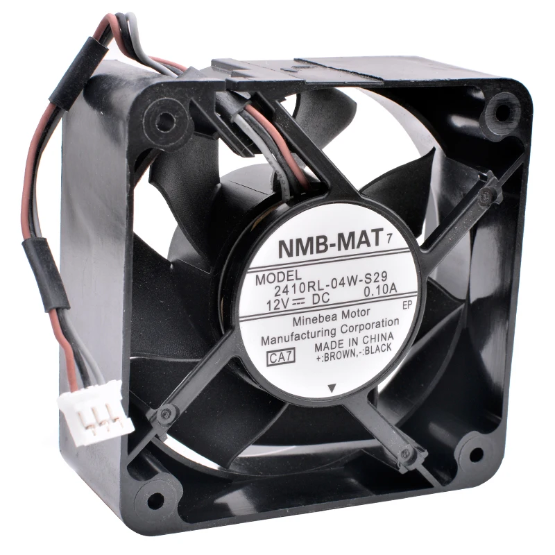 

2410RL-04W-S29 6cm 6025 60x60x25mm DC12V 0.10A Very quiet power cooling fan